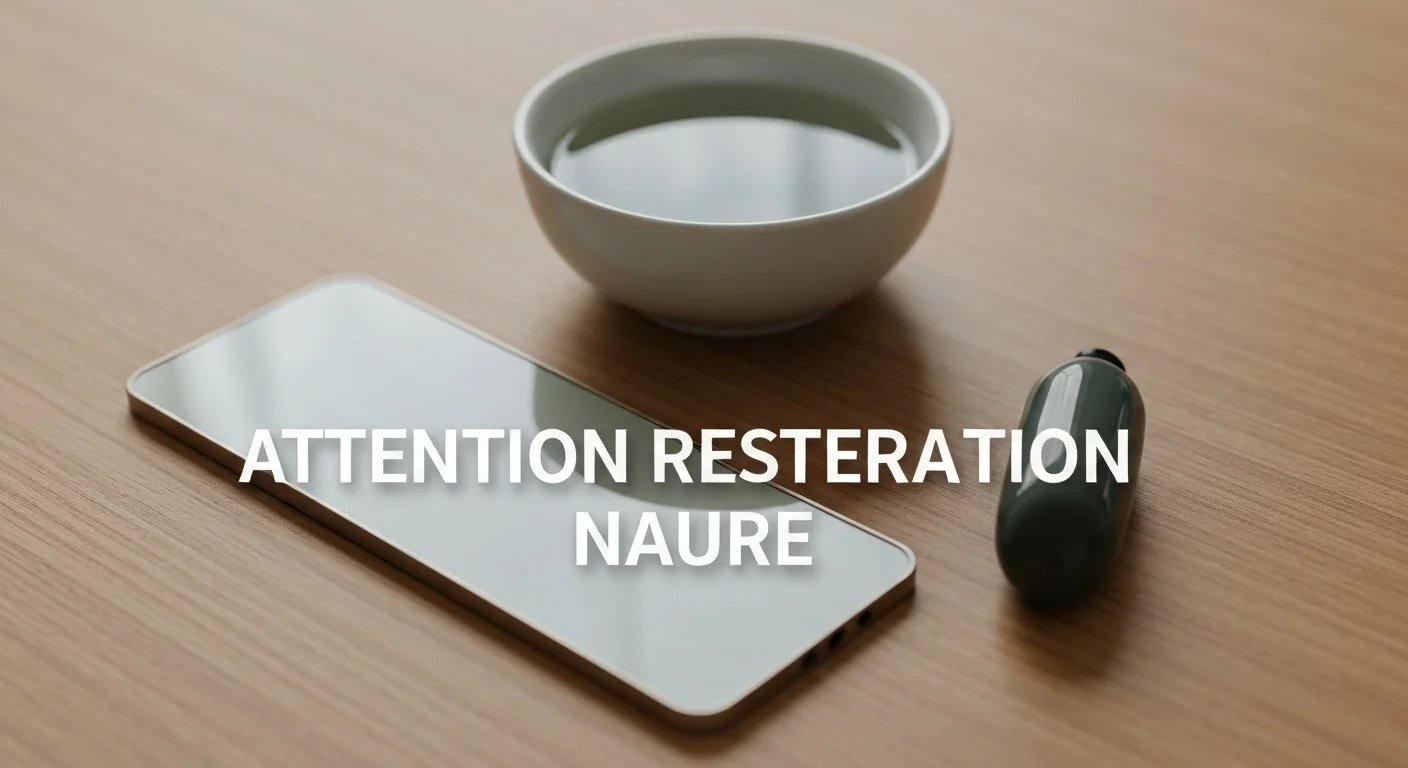 Attention Fatigue and How Nature Restores It: The Evidence for Getting Outside