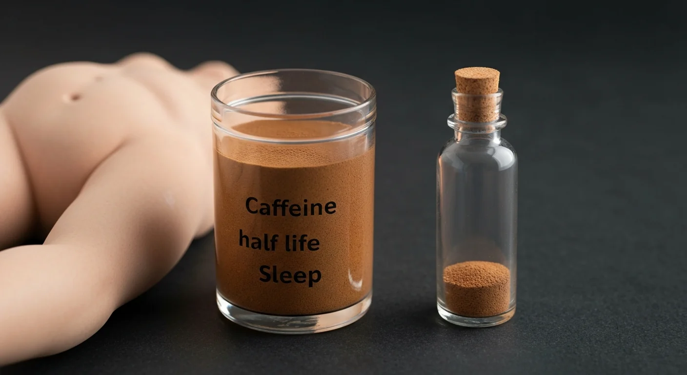 The Half-Life of Caffeine: Why Your Afternoon Coffee Is Wrecking Your Sleep