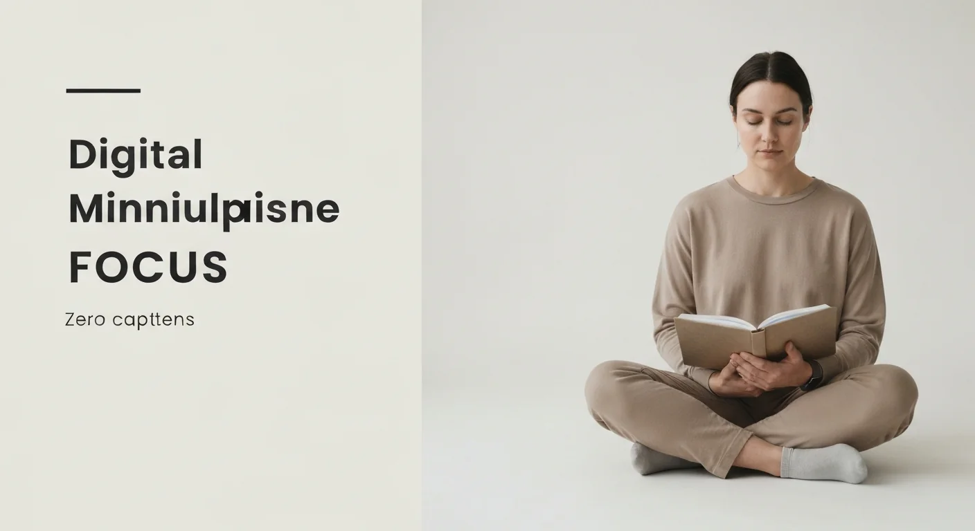 Digital Minimalism: Reclaiming Attention from Technology