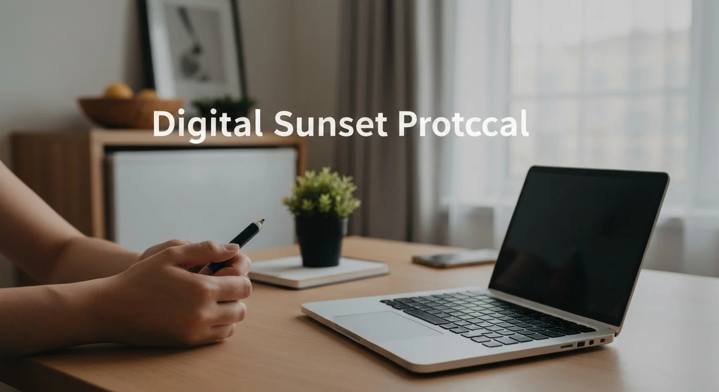 The Digital Sunset: Why Separating Screens from Sleep Changes Your Rest