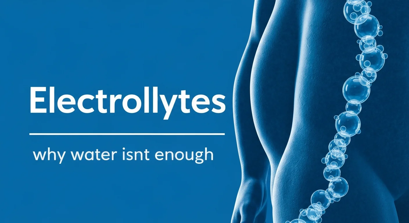 Electrolytes: Why Water Alone Is Sometimes Not Enough