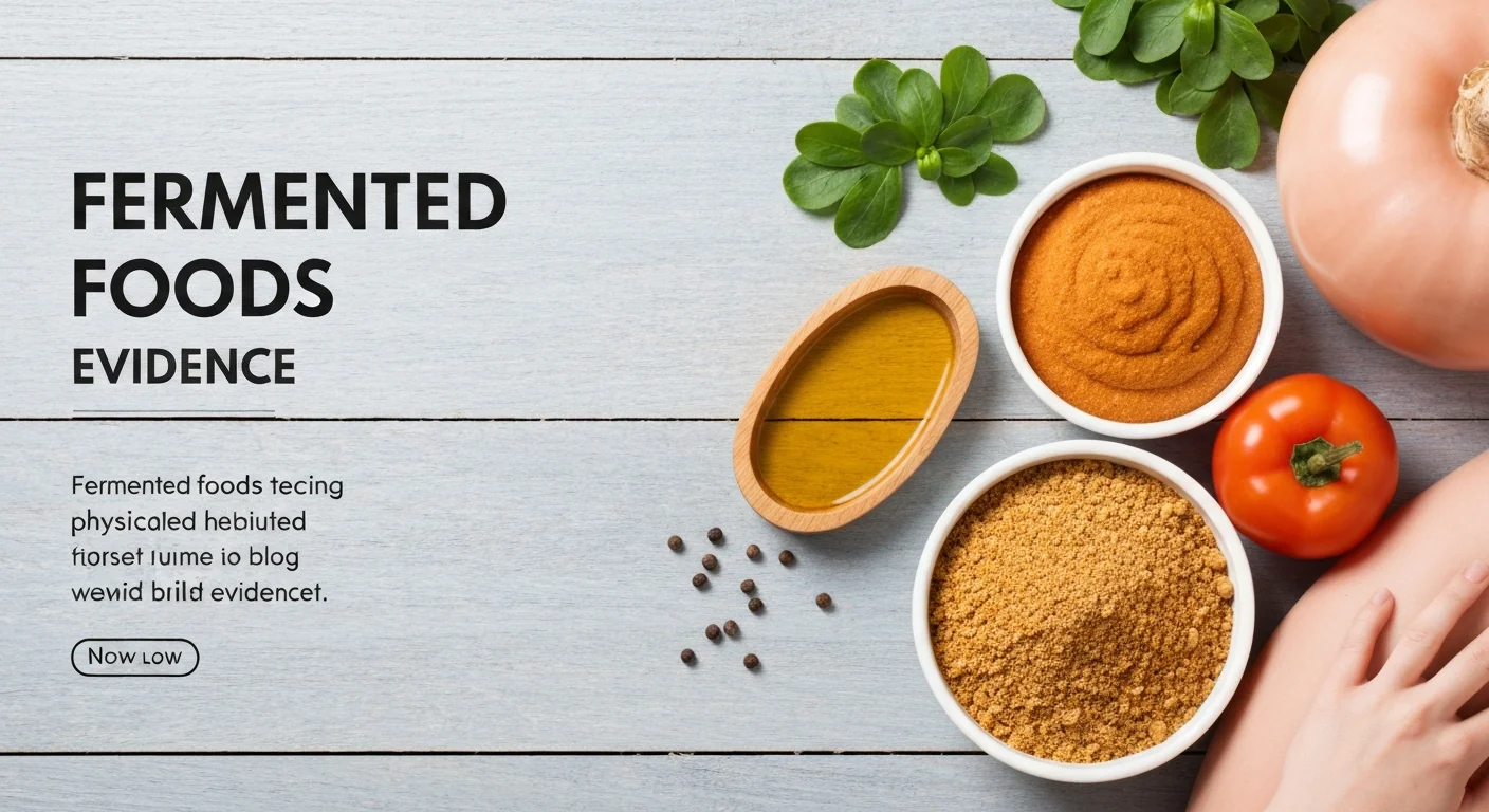 Fermented Foods and Gut Health: What the Research Actually Shows