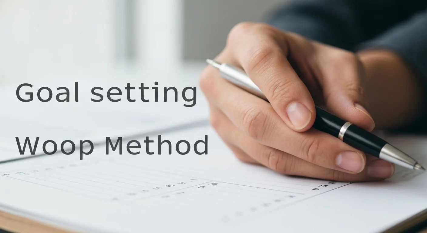 WOOP: The Evidence-Based Goal-Setting Framework That Goes Beyond Positive Thinking