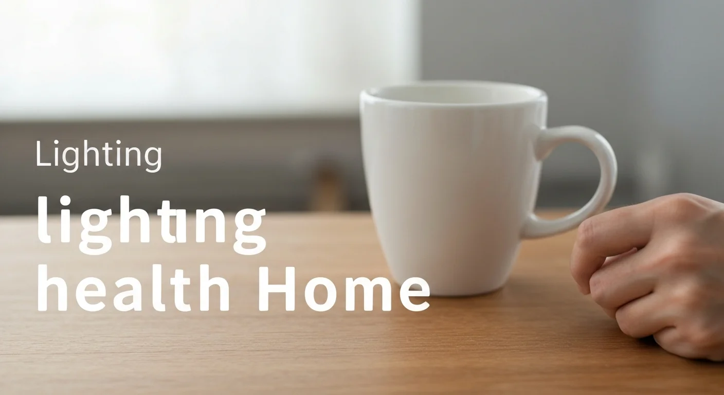 Home Lighting for Health: Getting Light Right Across the Day