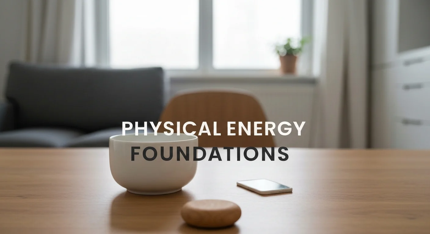 Physical Energy Foundations: The Big Three for Daily Vitality