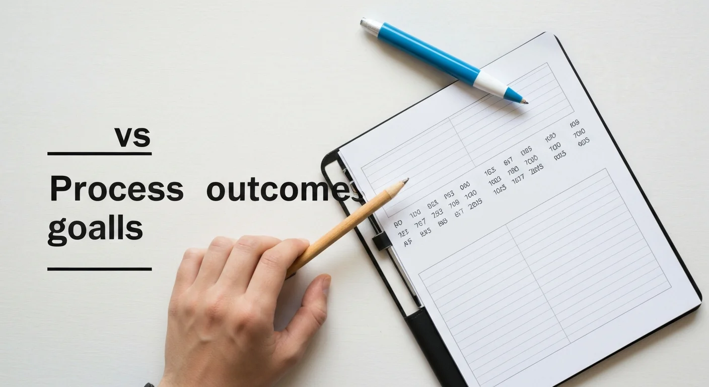 Process Goals vs Outcome Goals: Why What You Measure Changes Everything