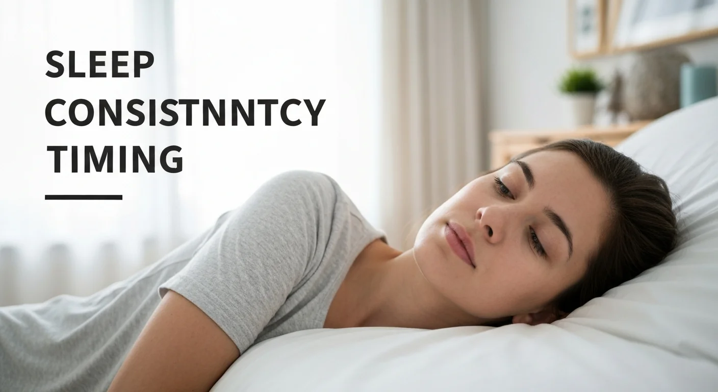 Sleep Consistency: Why Timing Matters as Much as Duration