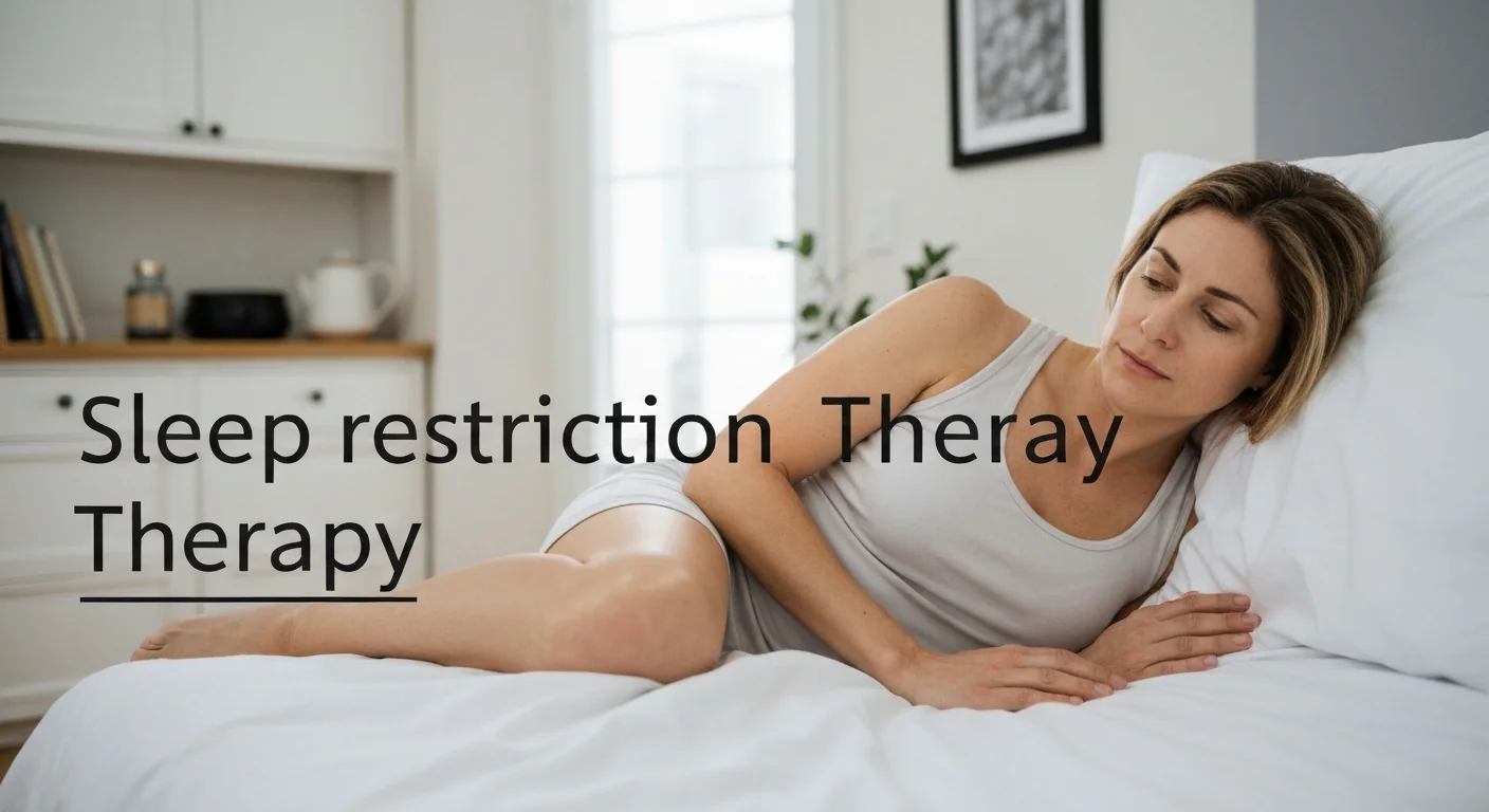 Sleep Restriction Therapy: A Counterintuitive Insomnia Fix