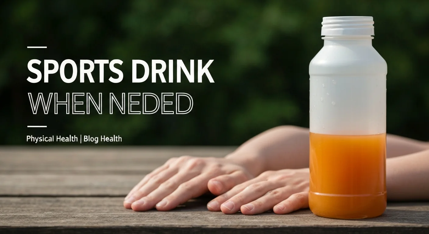 Sports Drinks: When They Help and When You Are Just Drinking Flavoured Sugar