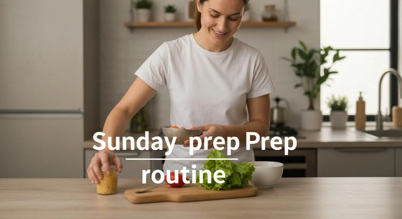 The Sunday Prep Routine: Setting Up the Week for Success