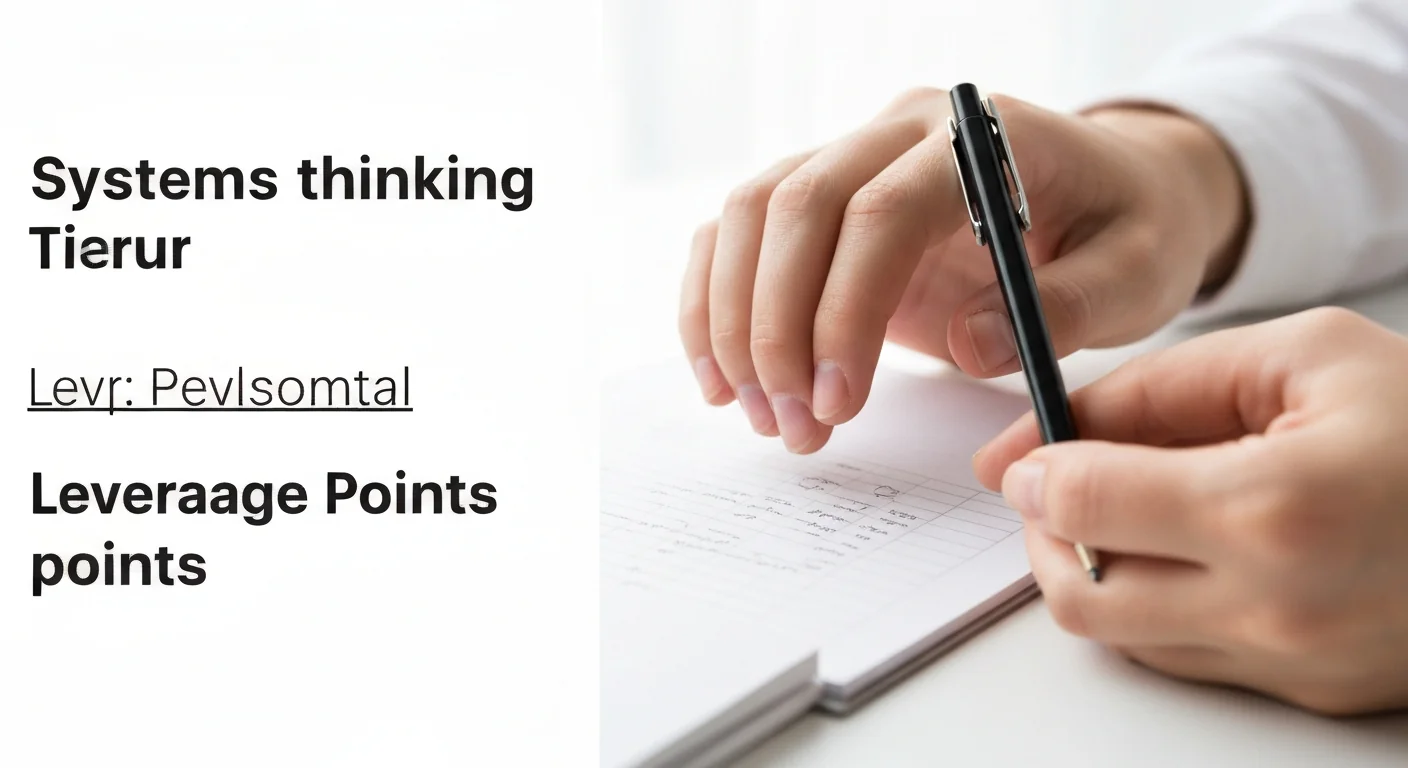 Leverage Points: Where Small Changes Have Big Effects