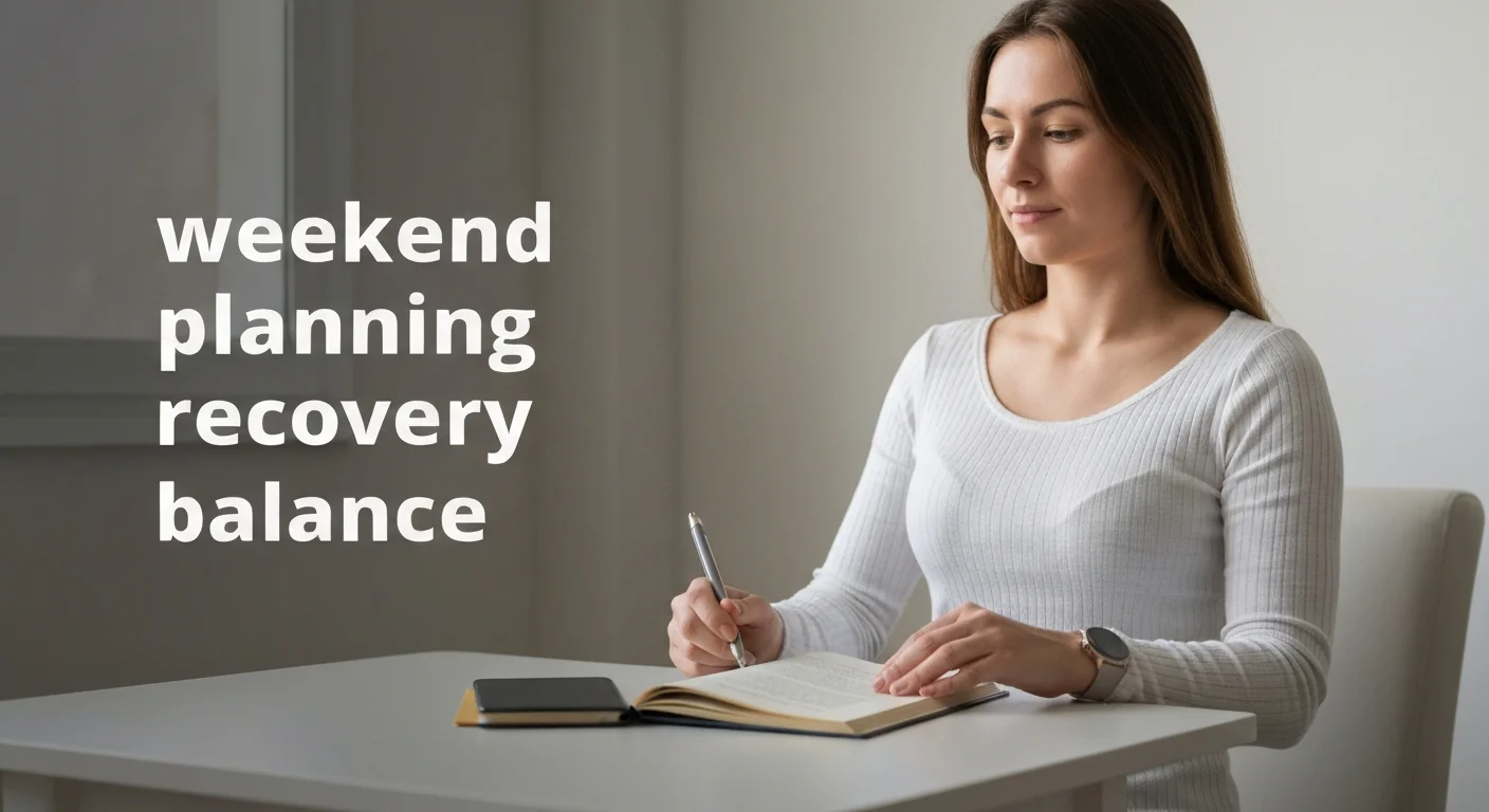 Planning Weekends: Finding the Balance Between Rest and Productivity