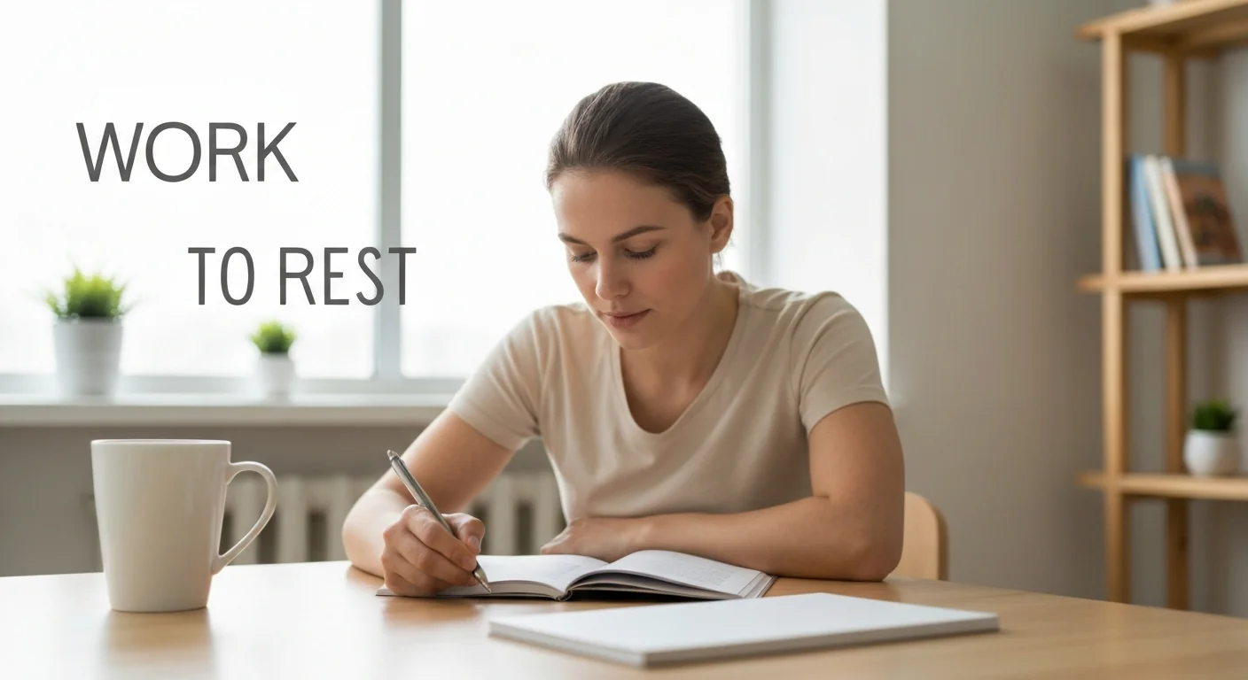 Work-to-Rest Transition: Designing a Shutdown Ritual